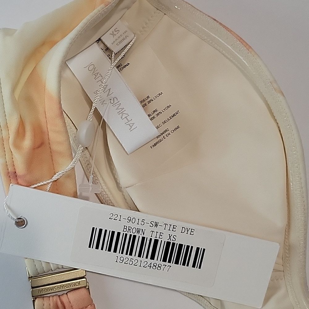 Jonathan Simkhai Scarlette Bandeau Bikini Top - Picture 11 of 15